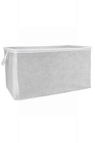ModernAVM Mini Storage Bag 45x40x30 Gray Striped
