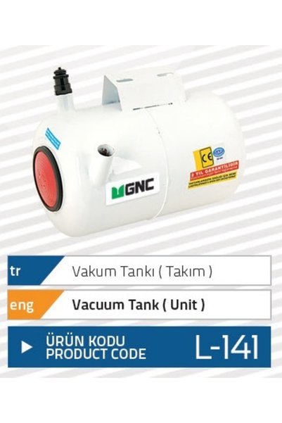 GNC TARIM Gnc Süt Sağım Makinesi Vakum Tankı (takım)