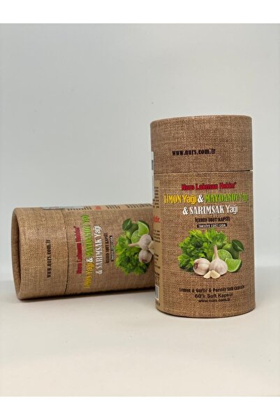 Nurs Lokman Hekim 2 Adet Limon Maydanoz Sarımsak Yağı Kürü