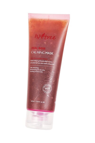 Isntree ISNTREE Real Rose Calming Mask, 100 ml - Soothing mask based on rose petal extracts