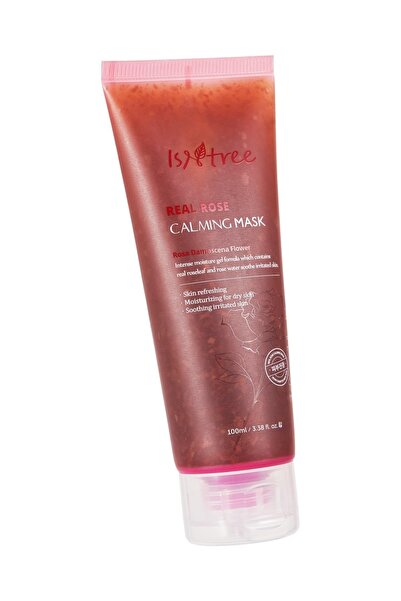 Isntree ISNTREE Real Rose Calming Mask, 100 ml - Soothing mask based on rose petal extracts
