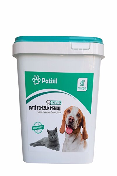 Gold Paper 400'lü Hijyenik Evcil Hayvan Kedi Ve Köpek Temizleme Mendili (alko...