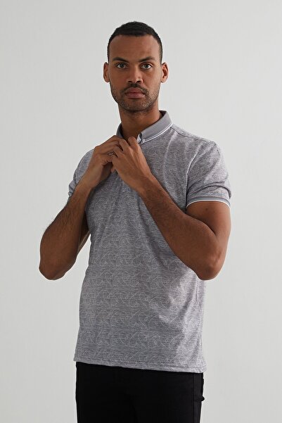 PAULMARK Shirt Collar T-shirt