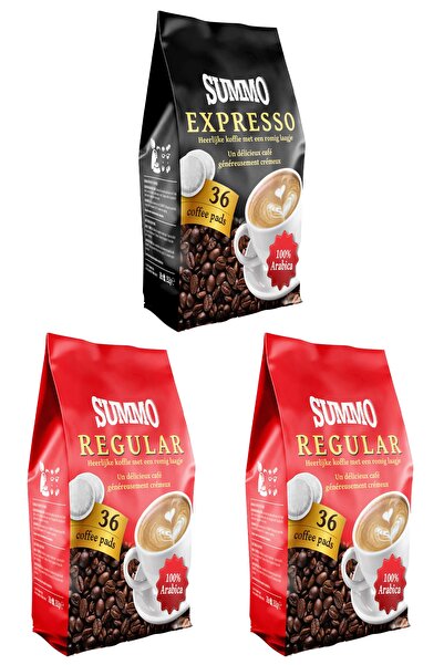 SUMMO 1 Adet Espresso Ve 2 Adet Regular 108’li Avantaj Paketi (36x3 Paket) Se...