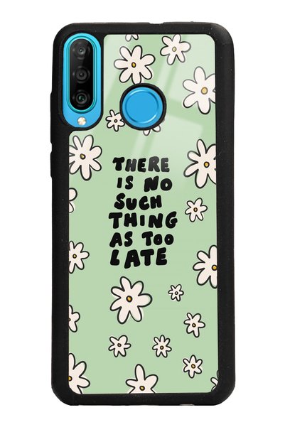 Spoyi Huawei P30 Lite Glossy Phone Case with Daisy Thing Design
