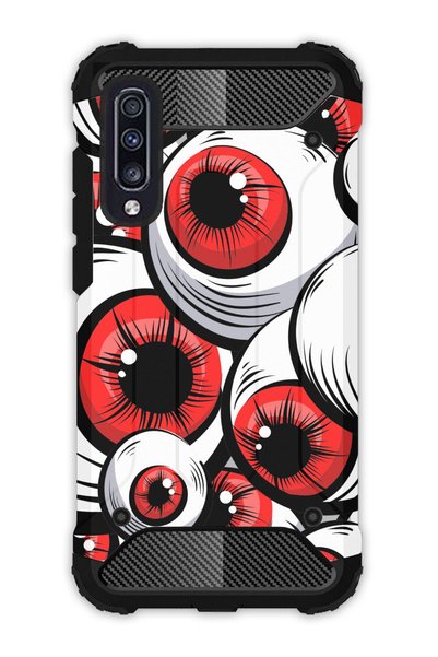 Cekuonline Samsung Galaxy A70 Compatible Case Tank Full Protection Antishock ...