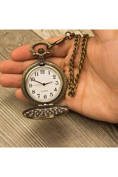 keyfim shop ساعة سلسلة منقوشة بتصميم Tuğra