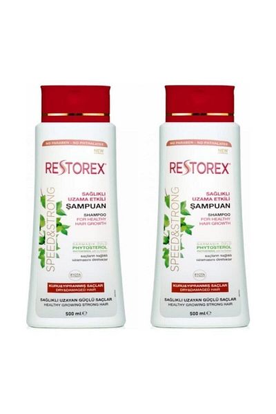 Restorex 500 ml + 500 ml Effective Shampoo for Dry and Damaged Hair