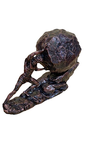 ArtemisDükkan Yunan Mitolojisi Sisyphos Sisifos Heykeli