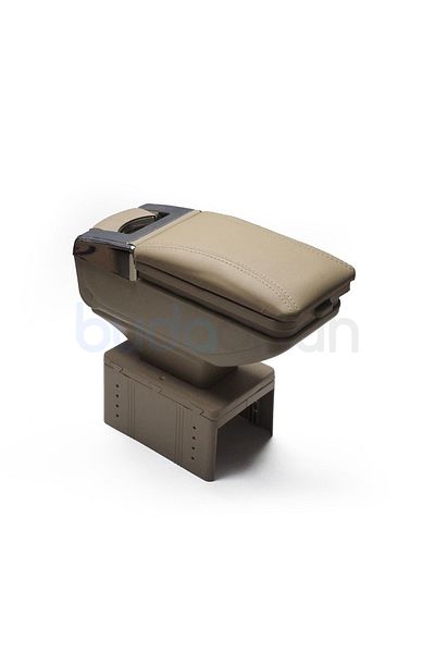 wimbledon Luxury Armrest with Slide Cup Holder - Beige