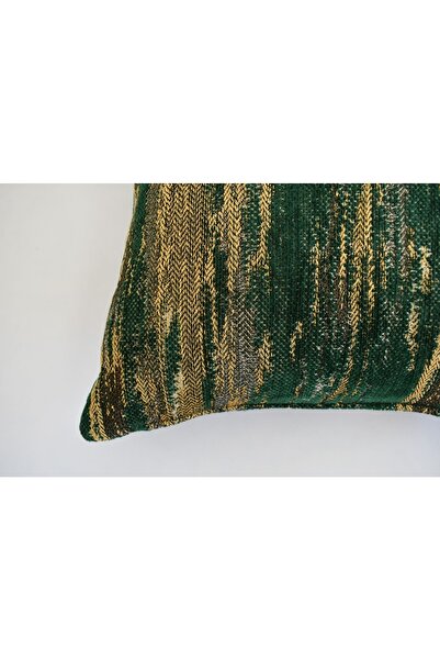 oushak Ethnic Patterned Decorative Pillow Case 2-Piece Double Sided Chenille Woven Concealed Zippered Throw Pillow Case