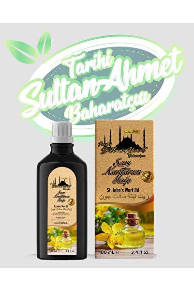 Tarihi SultanAhmet Baharatçısı Sarı Kantaron Yağı 100 ml