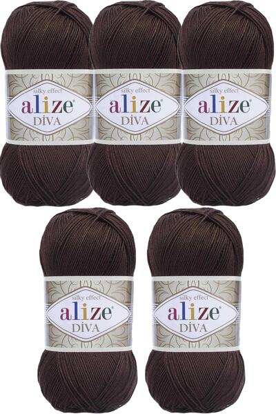 Alize Ață de tricotat Diva Bright Mercerized pentru vară și primăvară Nr:26 (...