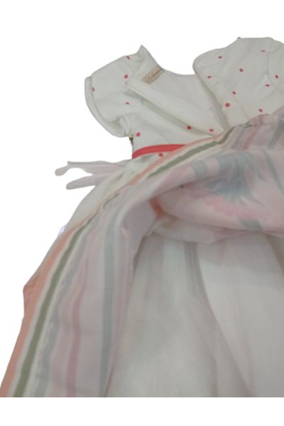 Moonstar Girl's Coral Floral Dress