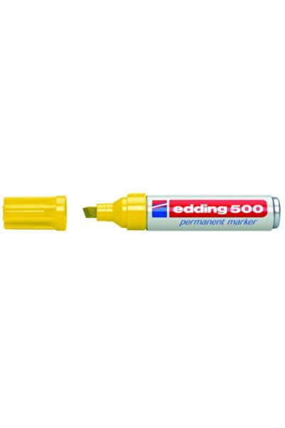 Edding E-500 Yellow Permanent Marker