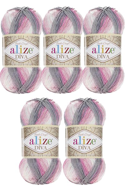Alize Diva Bright Mercerized Fire de vară și primăvară Fire de tricotat Nr.: ...