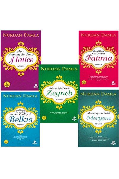 Hayat Yayınları Nurdan Damla**adanmış Ömürler **hz.hatice **hz.fatma ** Hz. Z...