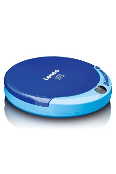 Lenco Taşınabilir Cd Çalar Discman Şarj Özellikli Mavi Cd-011 Bu