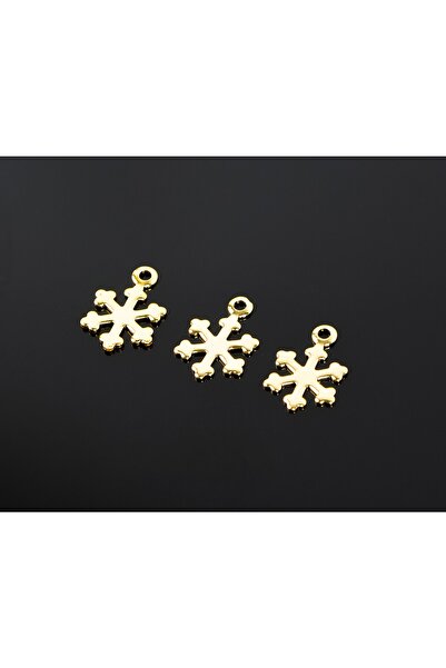 yfhobi 12 Mm  (kararmaz) Kartanesi Desen Metal Pul, Takı Malzemesi, Pirinç Pu...