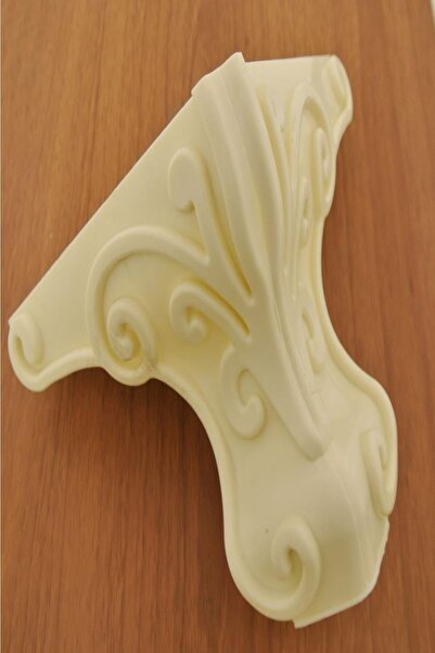 Azm Hırdavat Sarmaşık Mat Krem Lükens Ayak 14 Cm