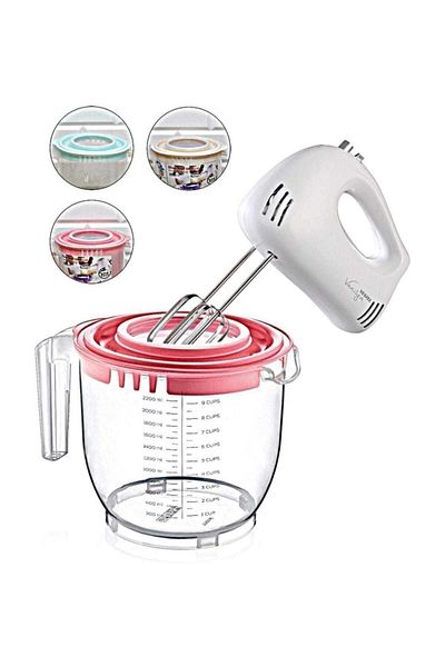 wiesmann Non-Splashing Mixer Bowl with Special Protection Lid 2.5 Lt