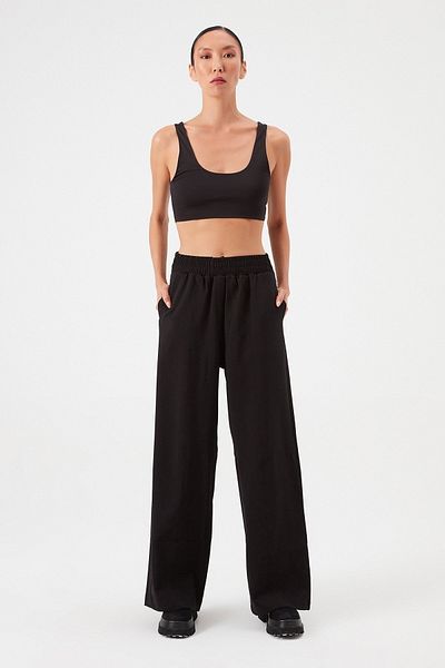 Açelya Okcu High Waist Elastic Trousers