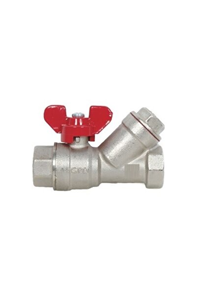 TDS 3/4" Filtreli Küresel Vana