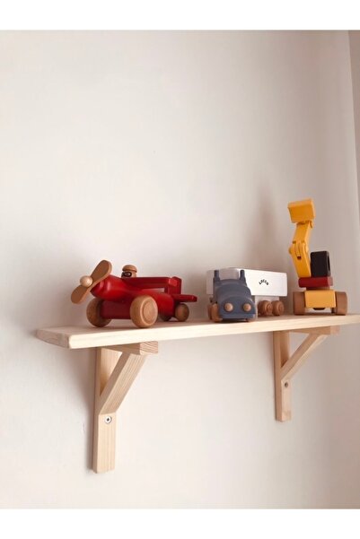 MrtAhşap Ahşap Raf 60 Cm Çam Ağacından