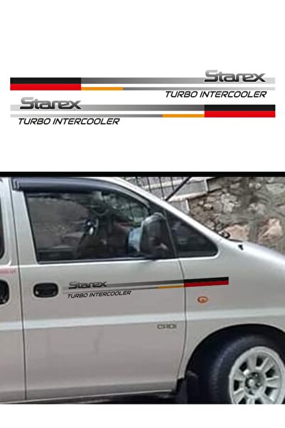 Hyundaı Starex Etiket - Kırmızı Uyumlu