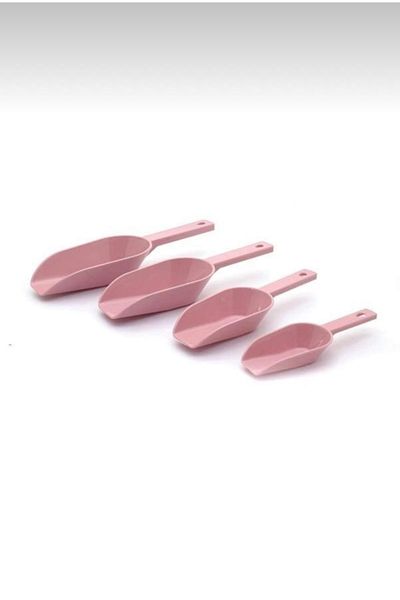 Nur Food Shovel 4 Pieces - Practical Jar Measurement Flour Pulses Shovel