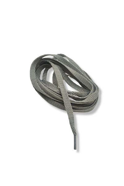 Öztürk Kundura Sports Shoelaces Knitted Iron Patterned 120 Cm 1 Pair Gray