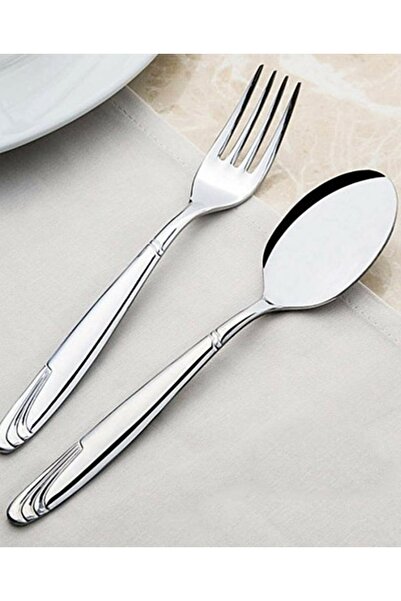 İMRAN نهر لشبونة 12 قطعة شوكة حلوة