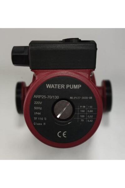 Genel Markalar Water Arp 25-70/130 1 1/2" Çıkışlı Üç Hızlı Sirkülasyon Pompa ...