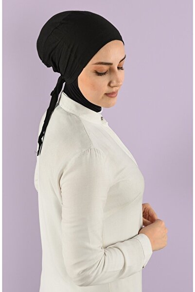 chulfa Χτενισμένο βαμβακερό καπό χωρίς ραφή μπροστά και δέσιμο στην πλάτη