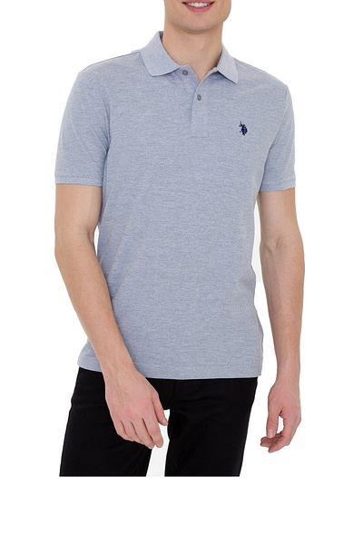 U.S. Polo Assn. Tricou gri pentru bărbați