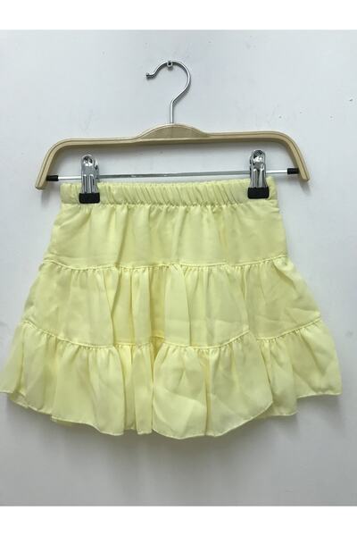Pitti Kız Çocuk Sarı Etek 92005 P