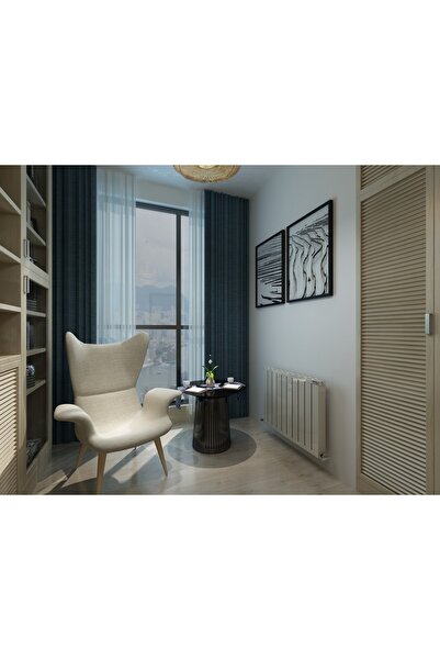 Termorad Alüminyum Panel Radyatör - Extens 60 Cm X 120 Cm - 15 Dilim (beyaz)