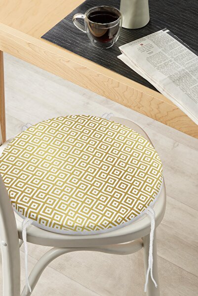 Realhomes Золотистого кольору геометричним візерунком спеціального дизайну кр...