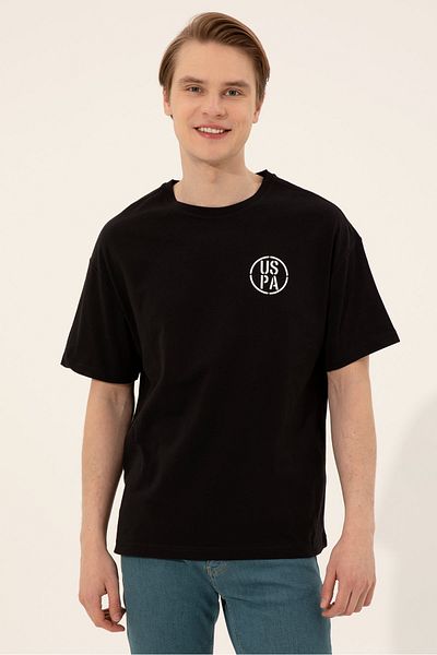 U.S. Polo Assn. Men's Black T-Shirt