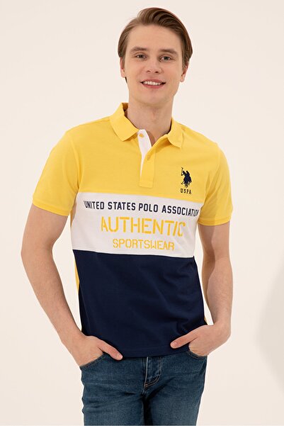 U.S. Polo Assn. Yellow Men's T-Shirt