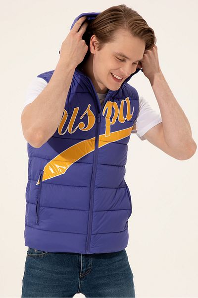 U.S. Polo Assn. Син мъжки жилет