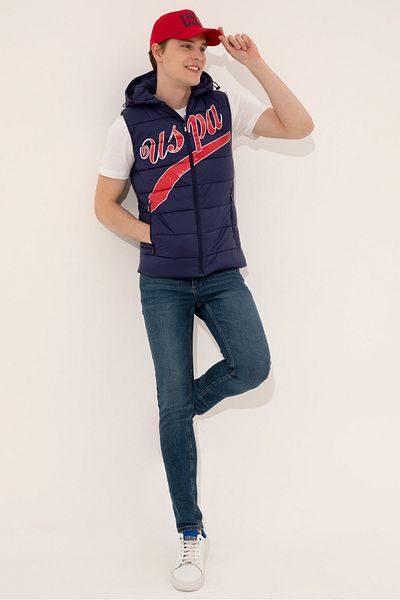 U.S. Polo Assn. Navy Blue Men's Vest