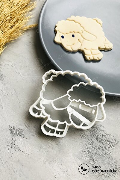 CESTOPİENO Koyun Hamur Şekillendirici / Kurabiye / Oyun / Seramik