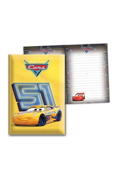KESKİN COLOR 104 coli 14x20 Caiet de amintiri Cars Locked