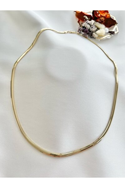 14 KUYUMCULUK 4 Mm Balıksırtı Zincir-45cm