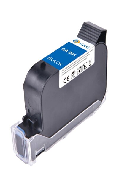 G&g Ga001 (1001A) Orijinal Siyah Su Bazlı Kartuş