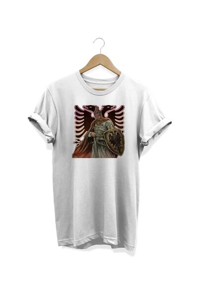 WİDİ Iskender Štampano Beli T-shirt