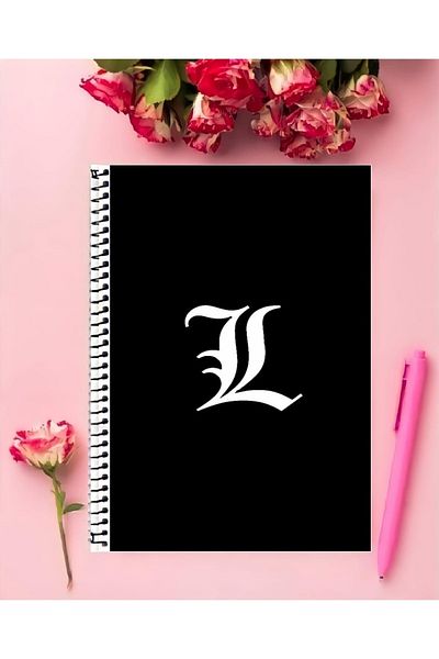 animeandyourworld Death Note Anime Notebook 1 Piece Special Design A4 Size 21*29 Cm Wired Checkered Large Size
