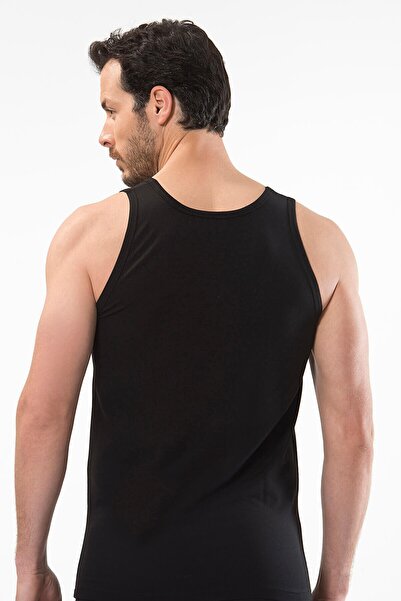 Cacharel Modal Fabric, Cotton and Lycra Men's Tank Top