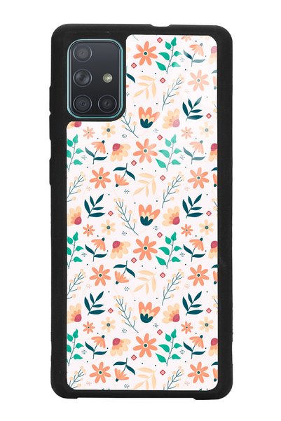 Spoyi Phone Case for Samsung A71 Tiny Autumn Design Glossy